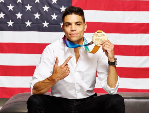 Matthew Centrowitz is a 26-year-old runner from Maryland. Photograph by Mitchell Haaseth/NBC.