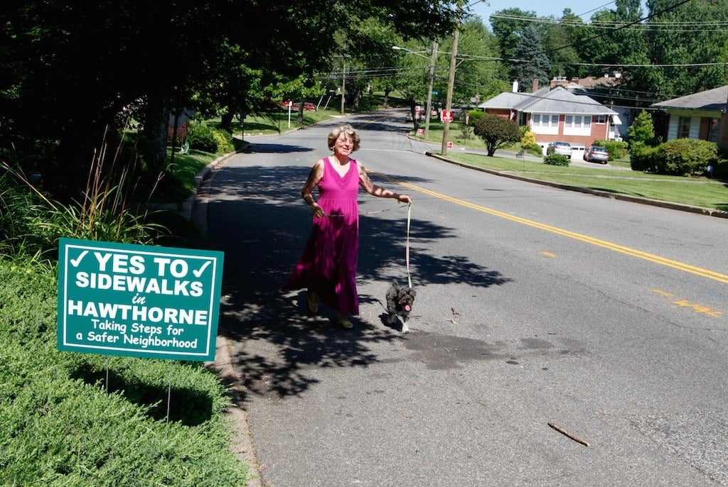 Image result for suburban sidewalk stops
