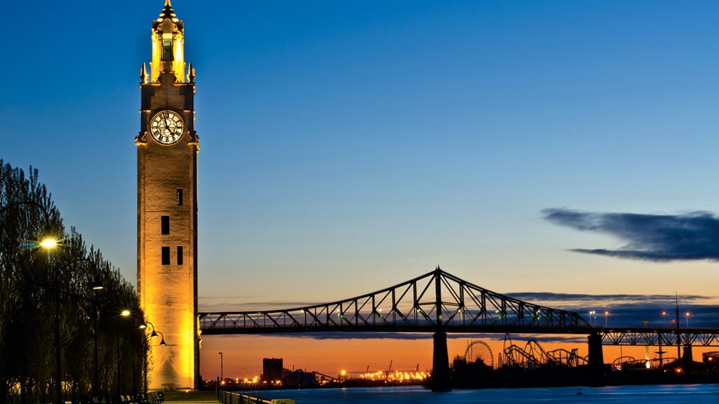 Historic "Old Montreal." Photograph by Michael Vesia.