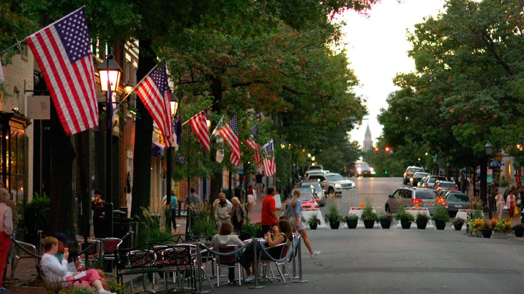 Republican Old Town Alexandria: The city boasts an impressive number of Republican media and headquarters. Photograph by Flickr user Joe.