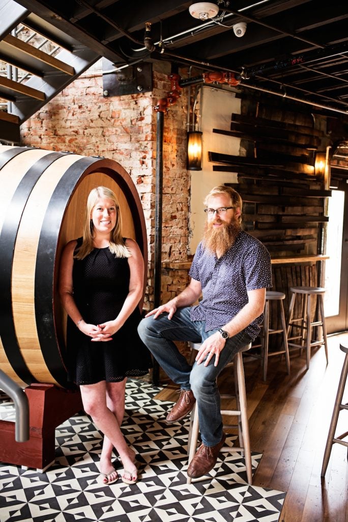 Siblings Rachel and Sam Fitz, part of the team behind Anxo. Photograph by Scott Suchman 