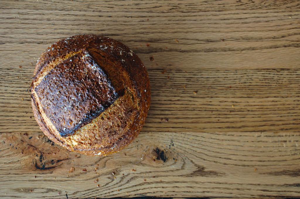 Chef and baker Nathan Hatfield is behind the global array of breads and baked goods. 