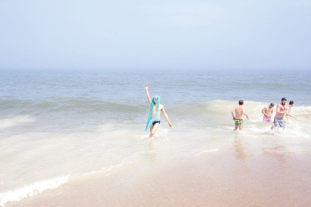 Rehoboth_14 - Washingtonian Poodle Beach, Memorial Day weekend 2016. Photograph by Lexey Swall.