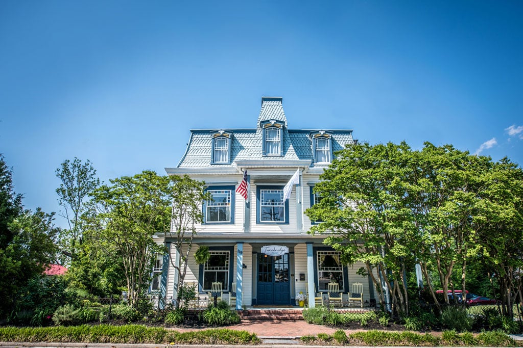 Turnbridge Point Bed & Breakfast. Photograph by Matt Simpkins Photography , courtesy of Turnbridge Point.