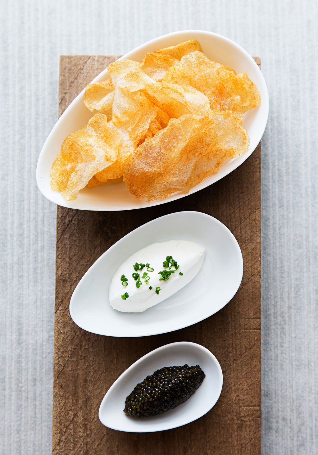 Get your fill of fancy potato chips at Kinship. Photograph by Scott Suchman.