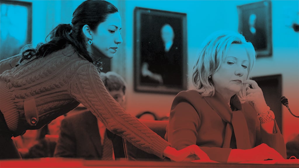 hillary-clinton-emails_huma-abedin - Washingtonian Photograph by Jonathan Ernst/Getty Images.