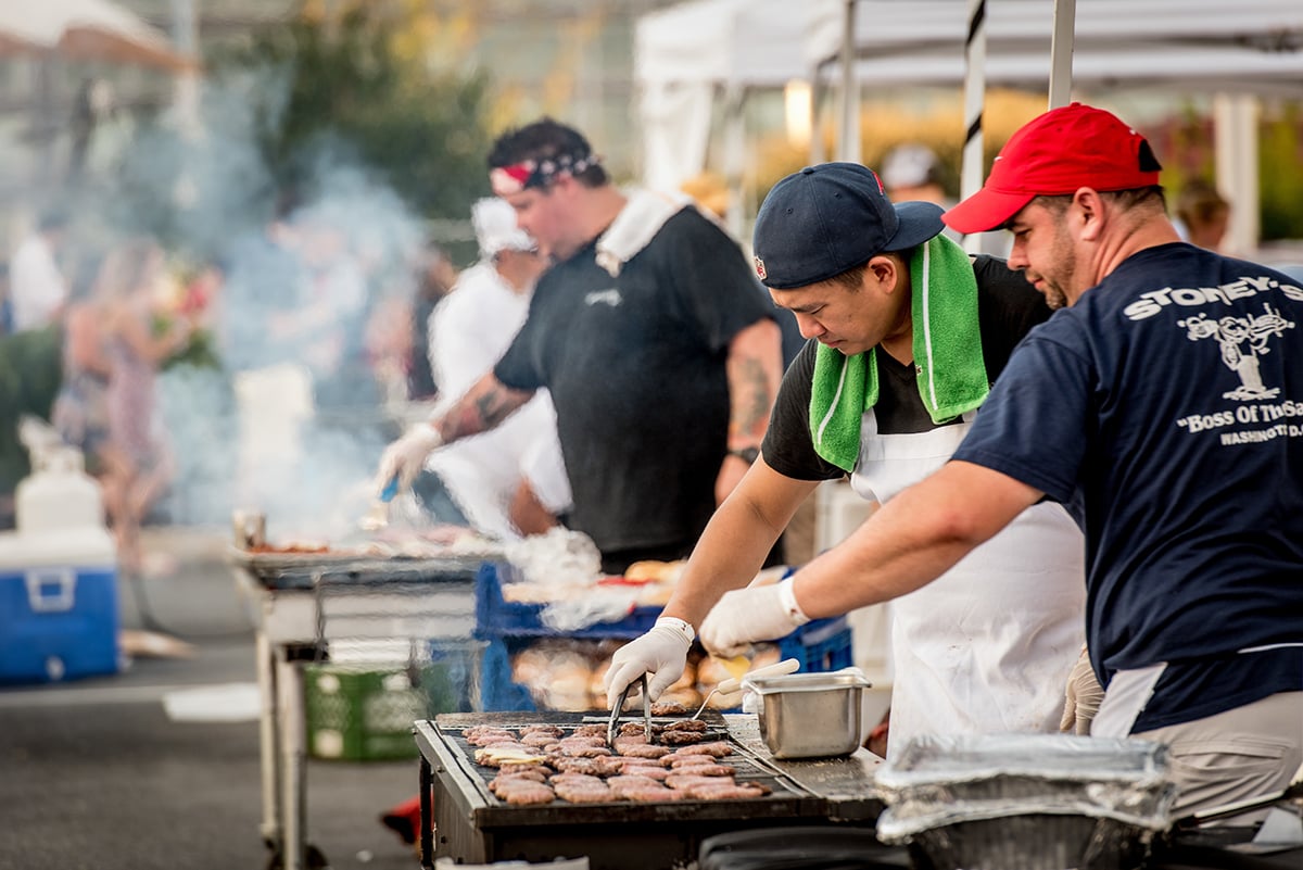 Photos from Washingtonian’s Bud & Burger Battle