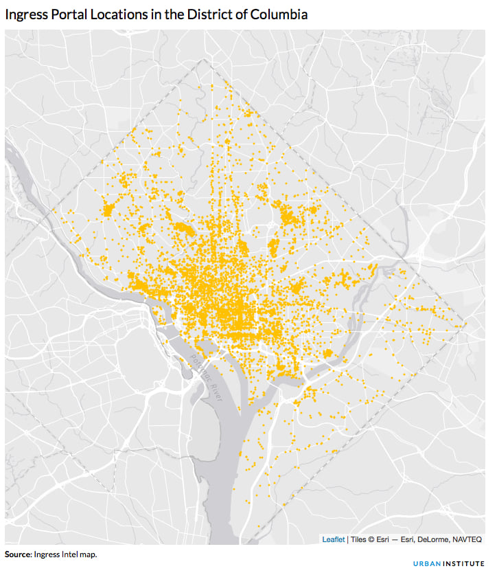 Map courtesy Urban Institute.