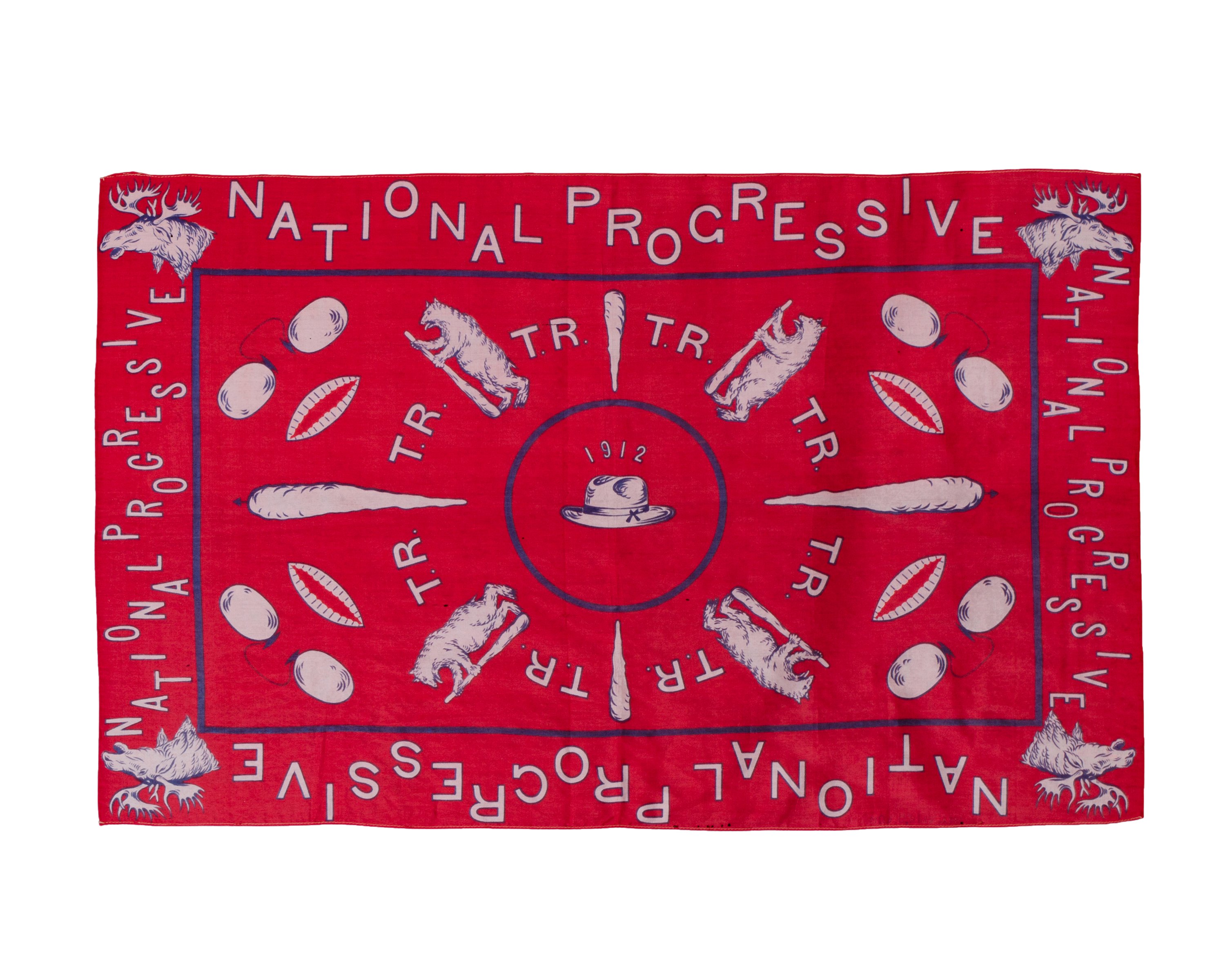 09_Theodore Roosevelt Campaign Kerchief