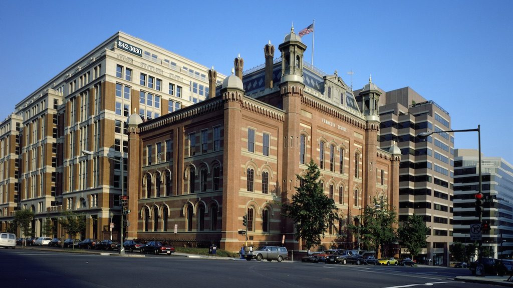 Franklin School in Washington, D.C. - Washingtonian Franklin School in DC. Photo by Carol M. Highsmith.