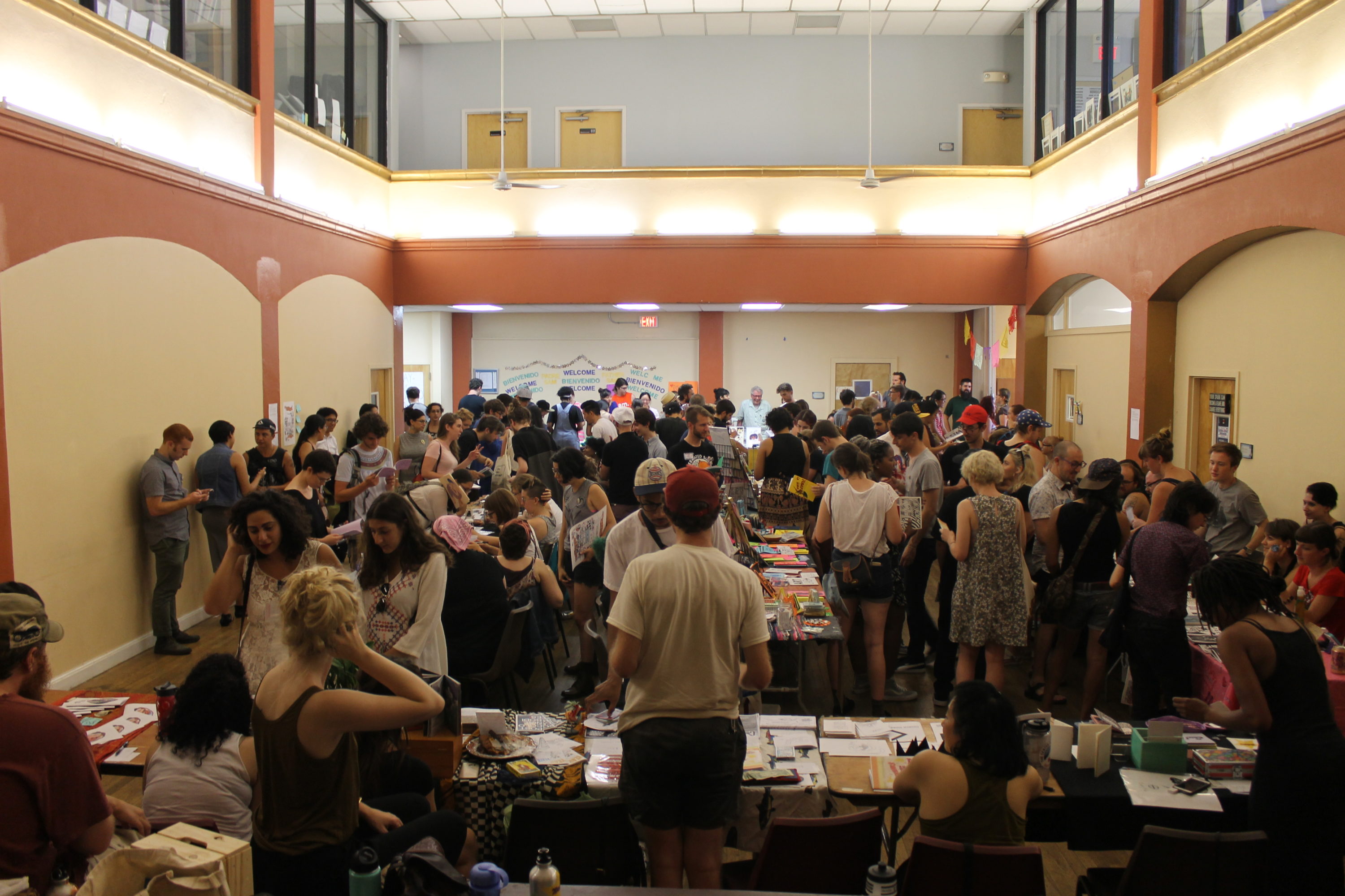 DC Zinefest at St. Stephen's Church. Photo by Greta Weber.