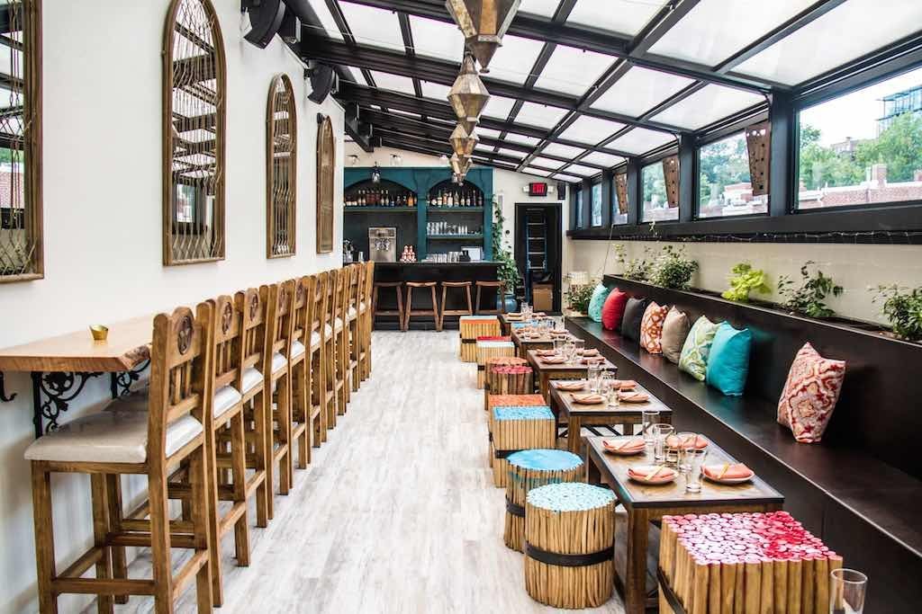 Sakerum1 - Washingtonian Latin/Asian fare and creative cocktails come together at Sakerum, which also boasts a colorful rooftop bar. Photograph courtesy of Sakerum