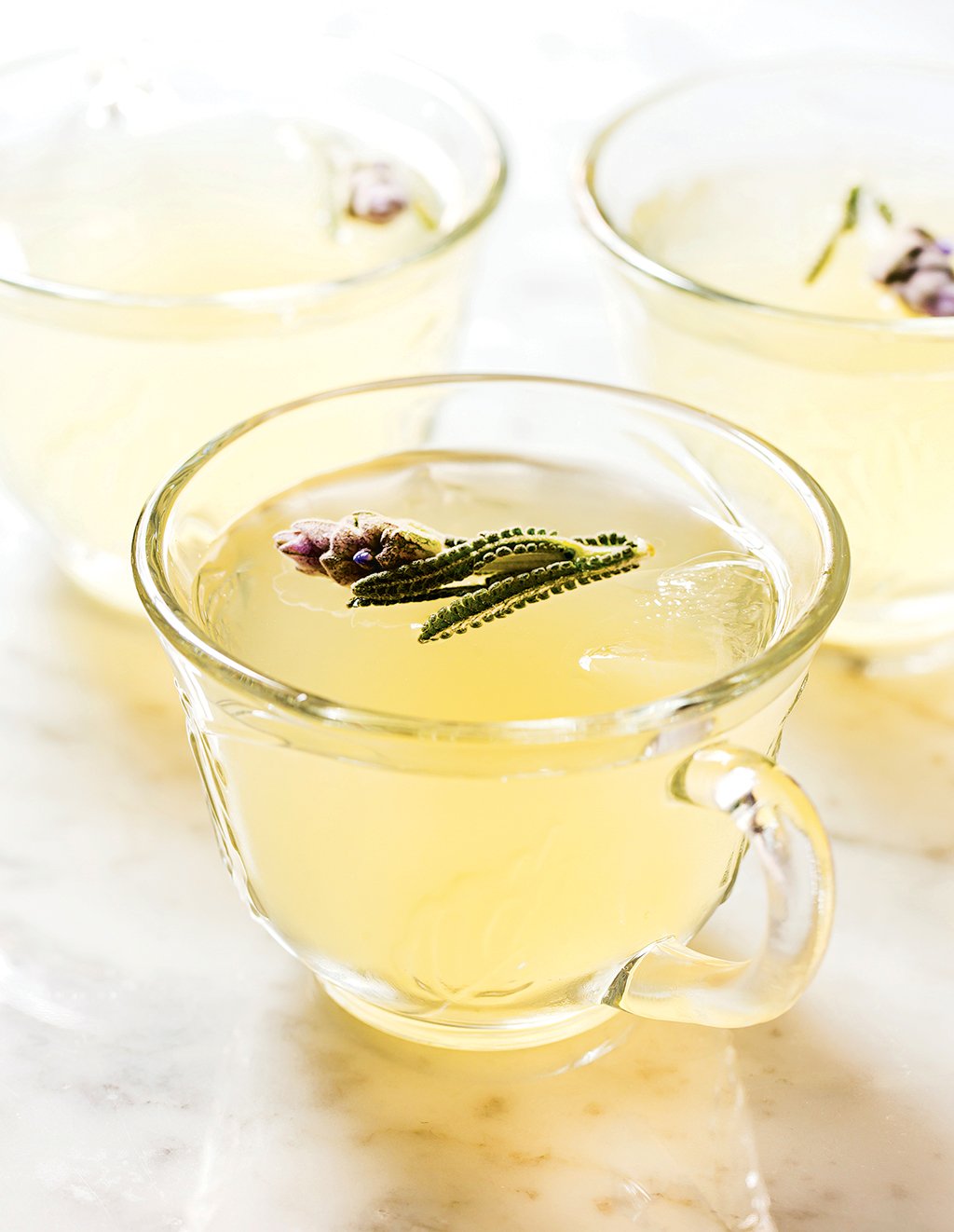 Ashlar’s lavender-honey lemonade beautifully balances sweet and tart. Photograph by Scott Suchman.