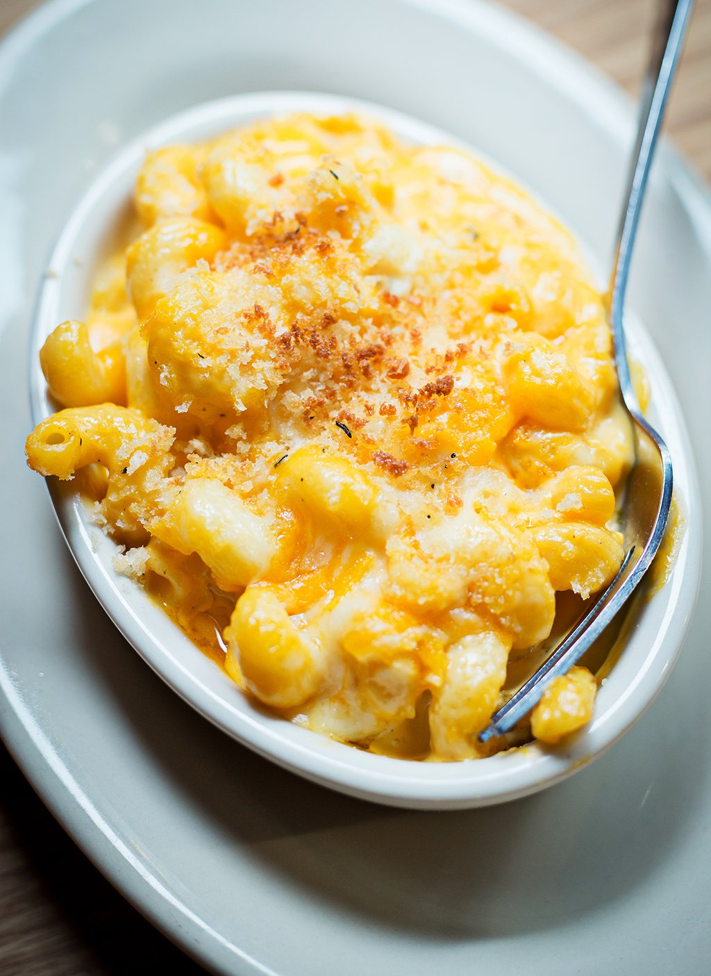 Right Proper's mac 'n' cheese. Photograph by Scott Suchman.