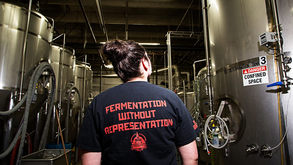 DC Brau brewery tour. Photographs by Scott Suchman.