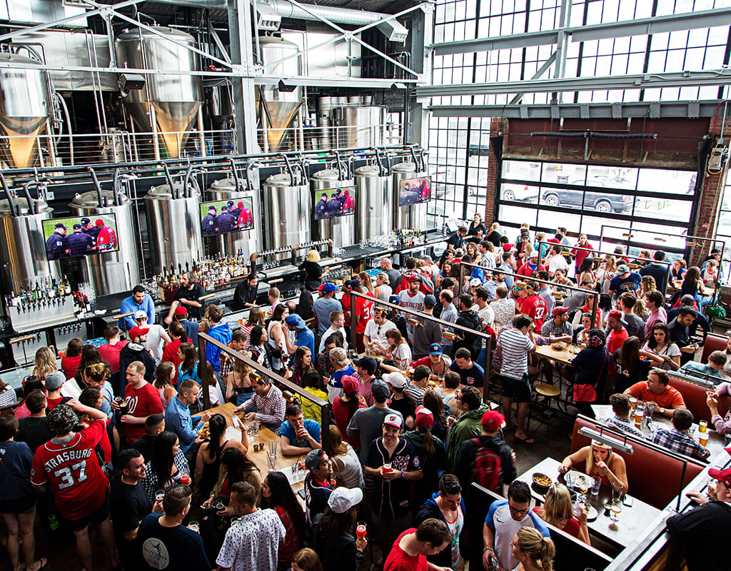 DC's Bluejacket brewery. Photograph by Scott Suchman.