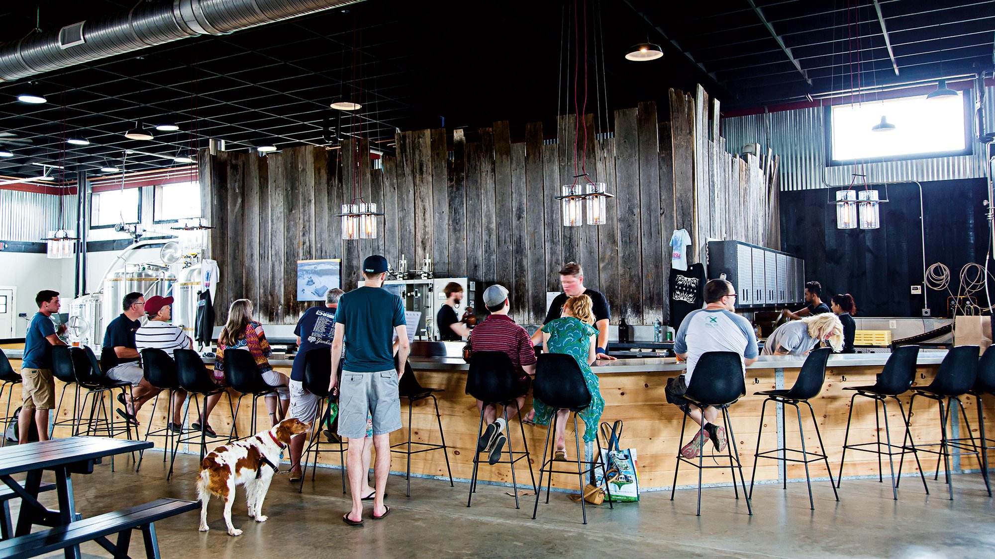 Vanish Brewery is on a hops farm in Loudoun County. Photograph by Scott Suchman.