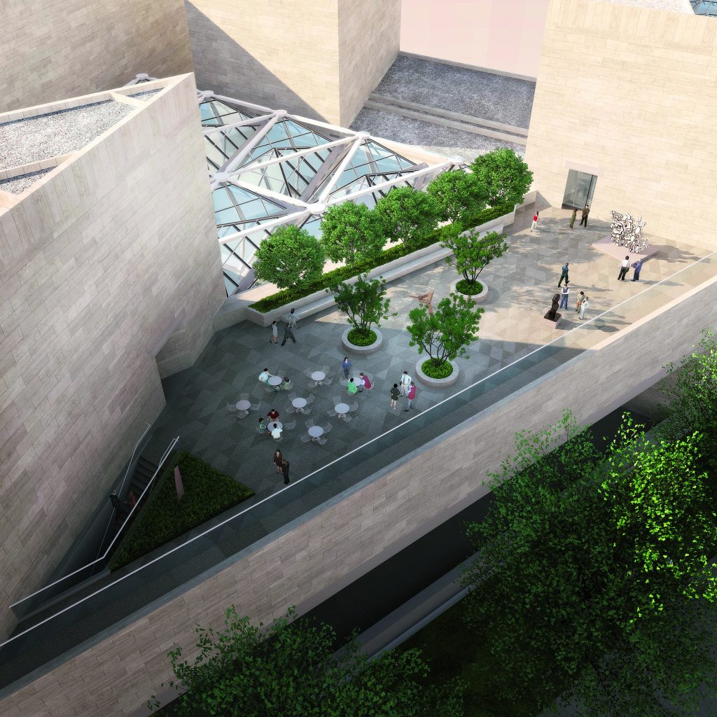 ww September 4 - Washingtonian Photograph of East Building rendering courtesy of National Gallery of Art