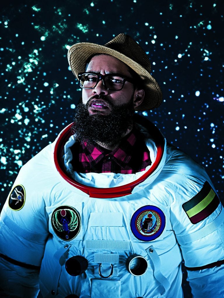 FallArts1 - Washingtonian Photograph of Black Side of the Moon by Cade Martin