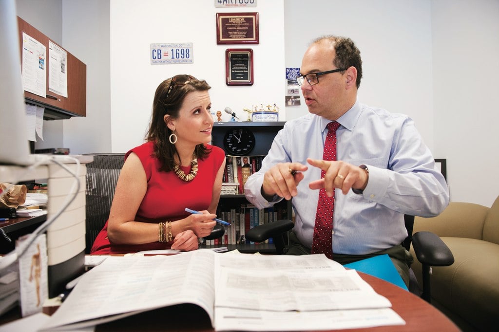 roll-call-ellis-bellantoni - Washingtonian Christina Bellantoni and David Ellis