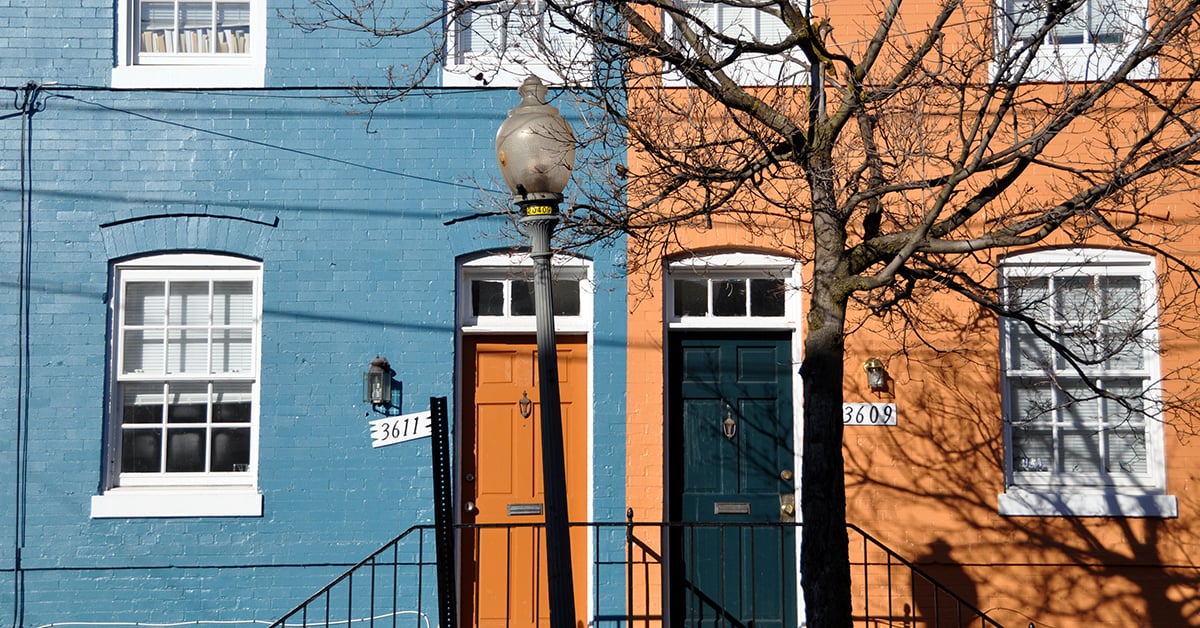 Fixer-Upper Georgetown DC Rowhouses