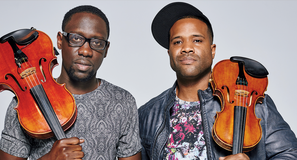 Photograph of Black Violin by Colin Brennan 