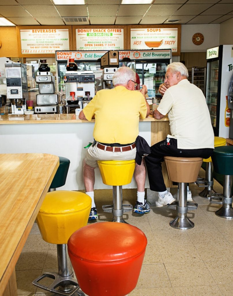 Regulars come by the Shack daily to get their fix. Photo by Scott Suchman.