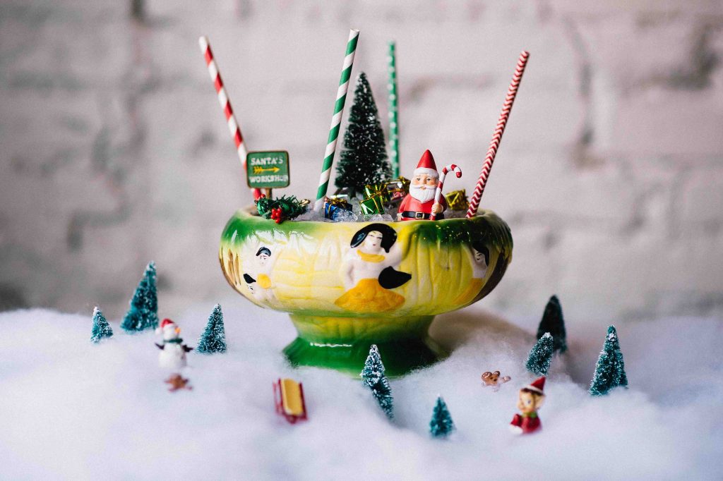mele-kalikimaka-by-joy-asico - Washingtonian Tiki meets the North Pole with the Mele Kalikimaka.