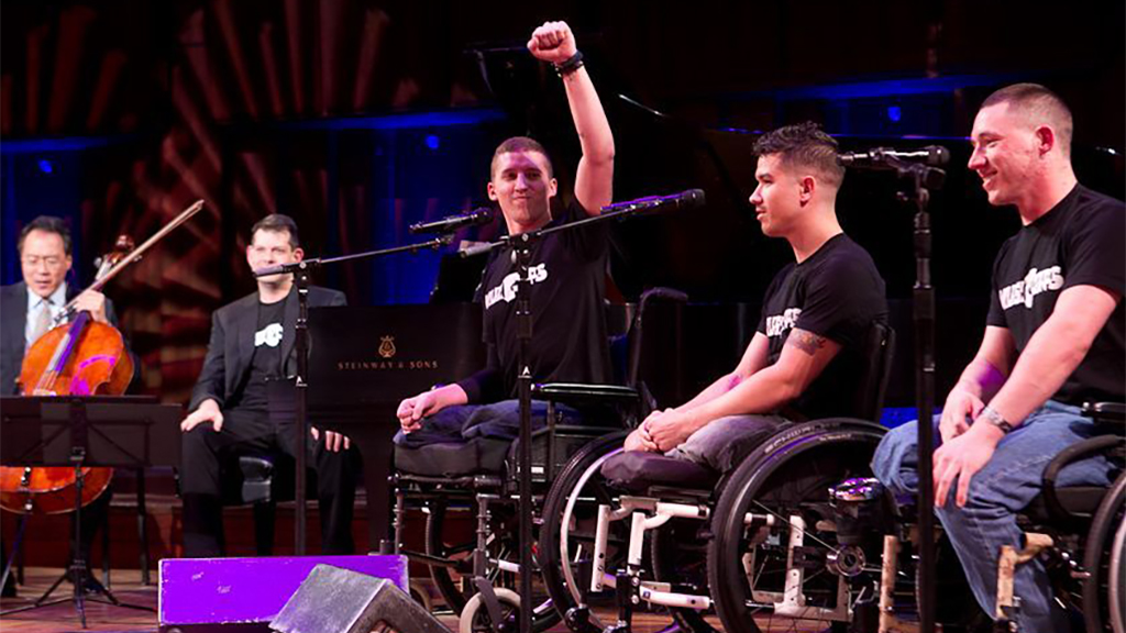 Come celebrate heroes at Damian Woetze’s latest creative collaboration, DEMO, at the Kennedy Center. Photo courtesy of the Kennedy Center.