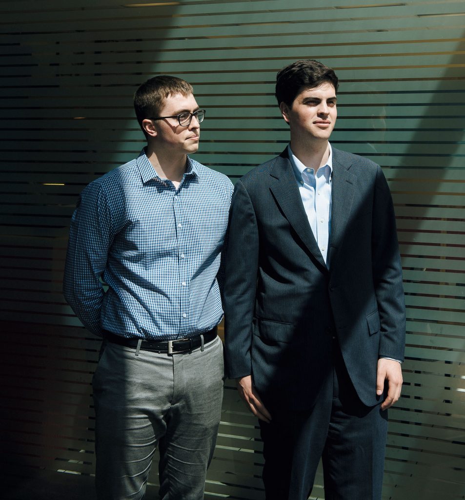 Quorum founders Jonathan Marks and Alex Wirth. 