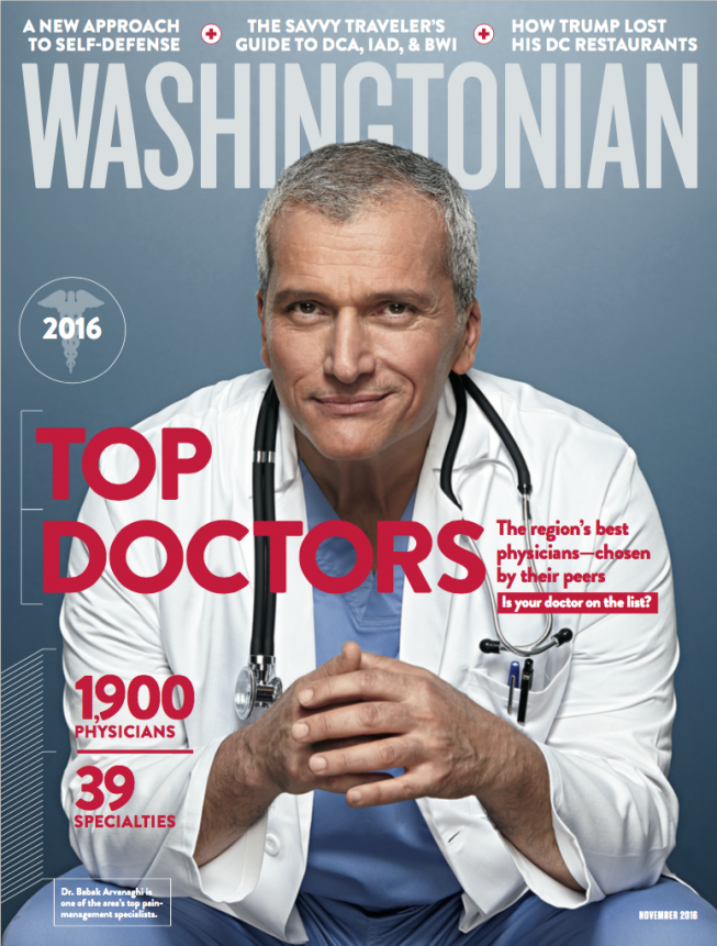 November 2016 Top Doctors Washingtonian