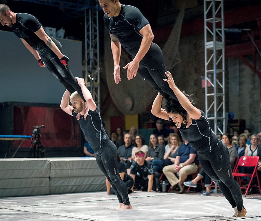 Photograph of Streb Extreme Action by Josh Flannigan 