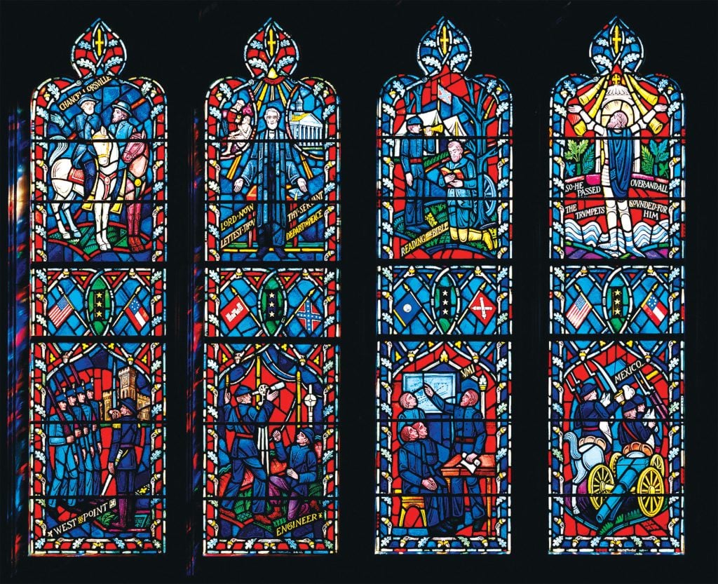 Photograph of Stained-Glass Window Courtesy of National Cathedral 