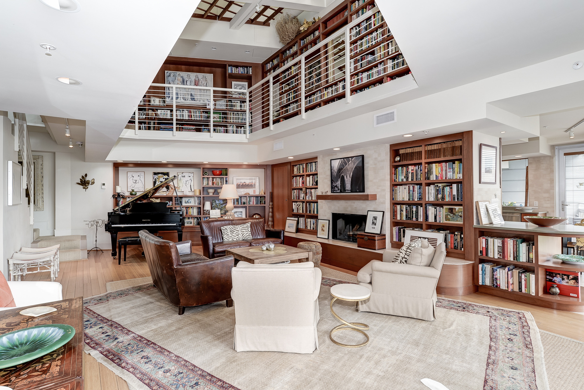 Listing We Love: This Dupont Circle Condo Represents the Platonic Ideal of a Home Library