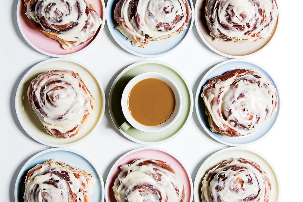 Cinnamon buns at Convivial. Photograph by Scott Suchman.