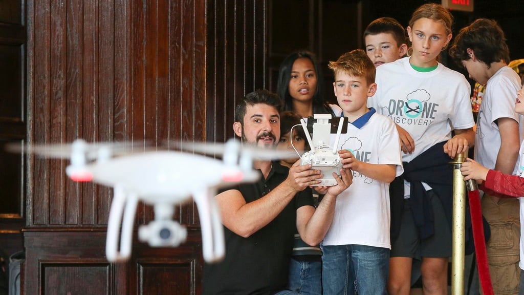 These Kids Got to Fly Drones in DC