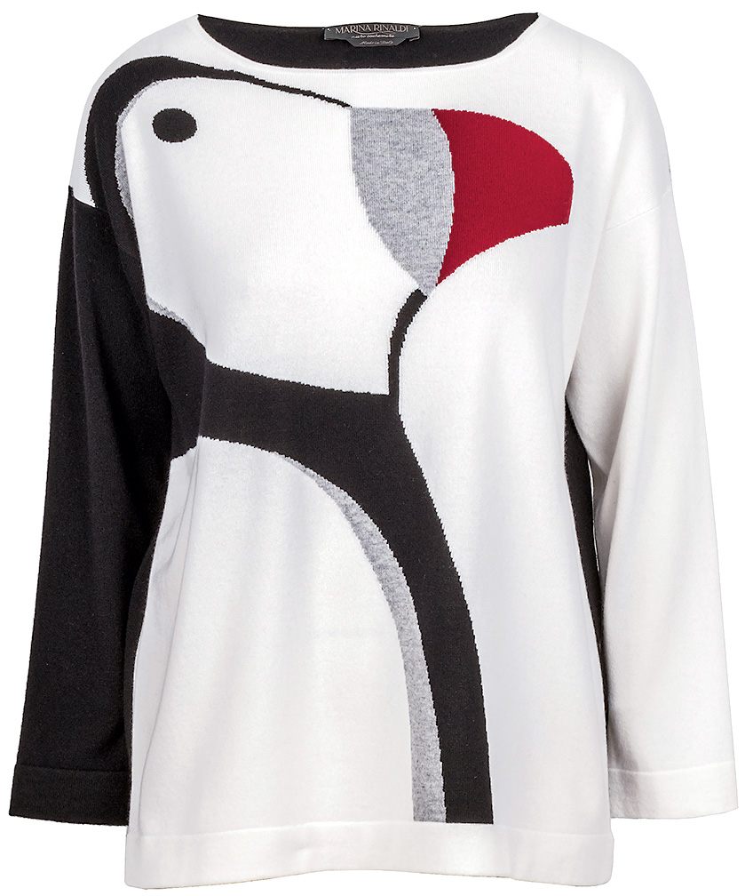 Marina Rinaldi puffin sweater