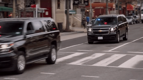 motorcade - Washingtonian motorcade