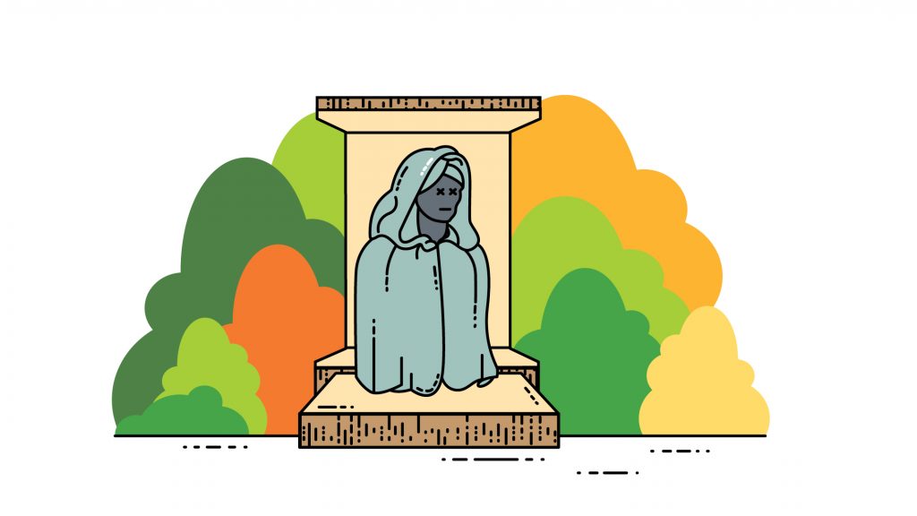 Halloween Clover's Cornor - Washingtonian Illustration by Phong Nguyen