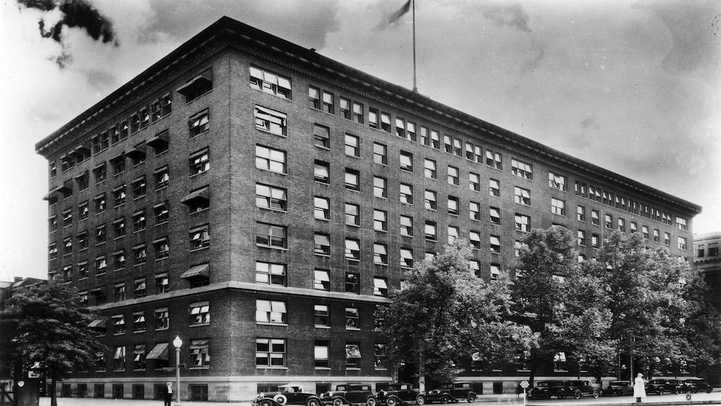 Old Southern Railway Building where the first FBI Crime Lab was held.