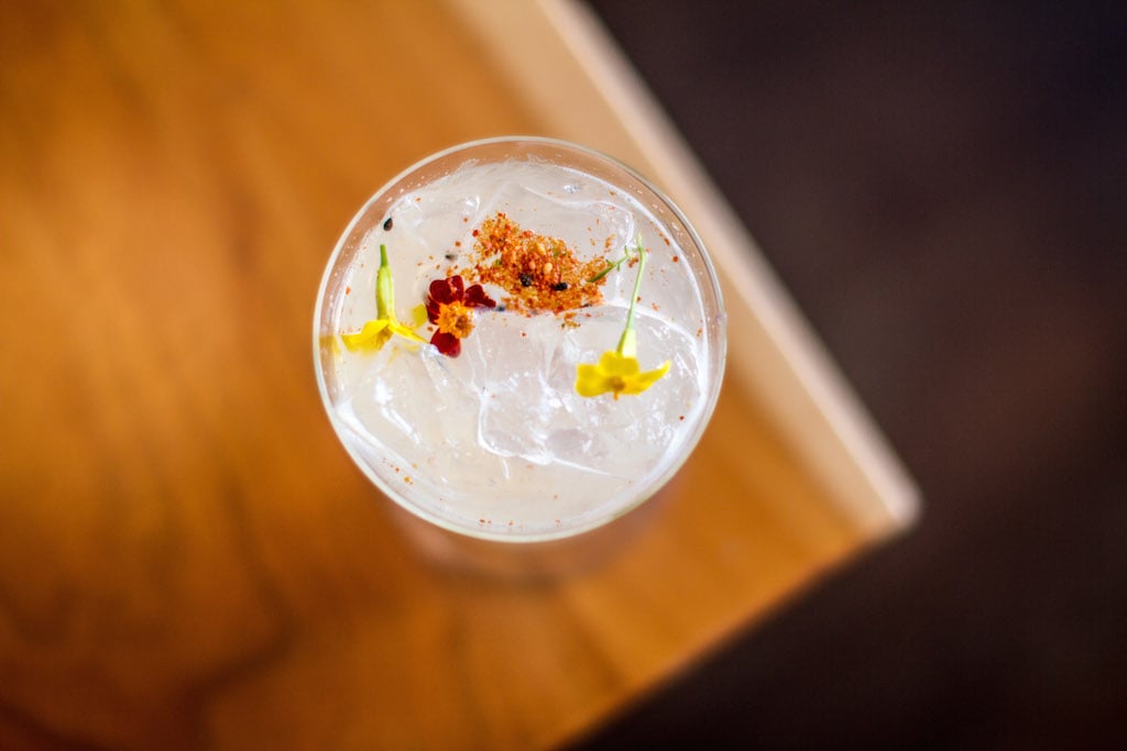 singing-togarashi-4 - Washingtonian Cocktails can be paired with dishes, and sometimes inspiration from the kitchen like this togarashi-spiced sip.