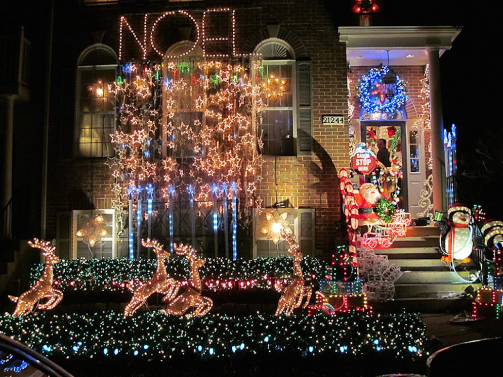 Think Your Tacky Christmas Lights Display Is Special? Holly Zell Will