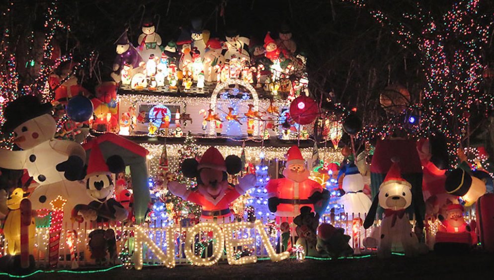 Think Your Tacky Christmas Lights Display Is Special? Holly Zell Will