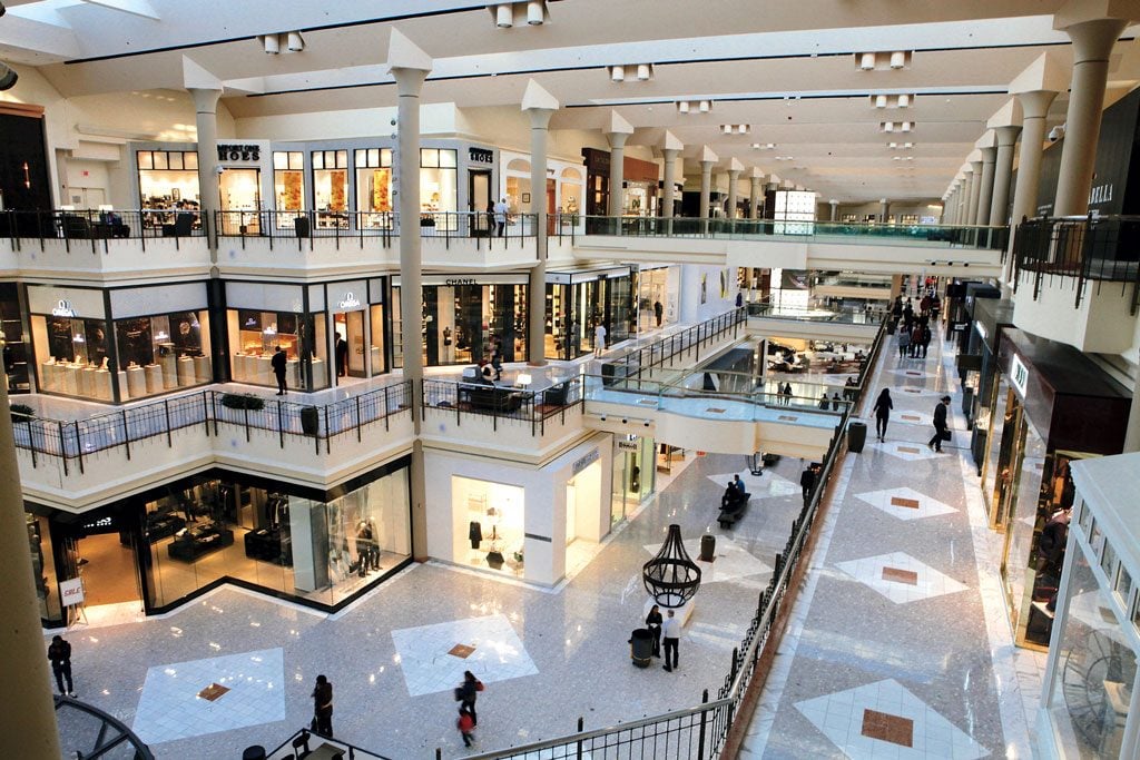 Tysons Galleria is one of the best places to shop in Washington