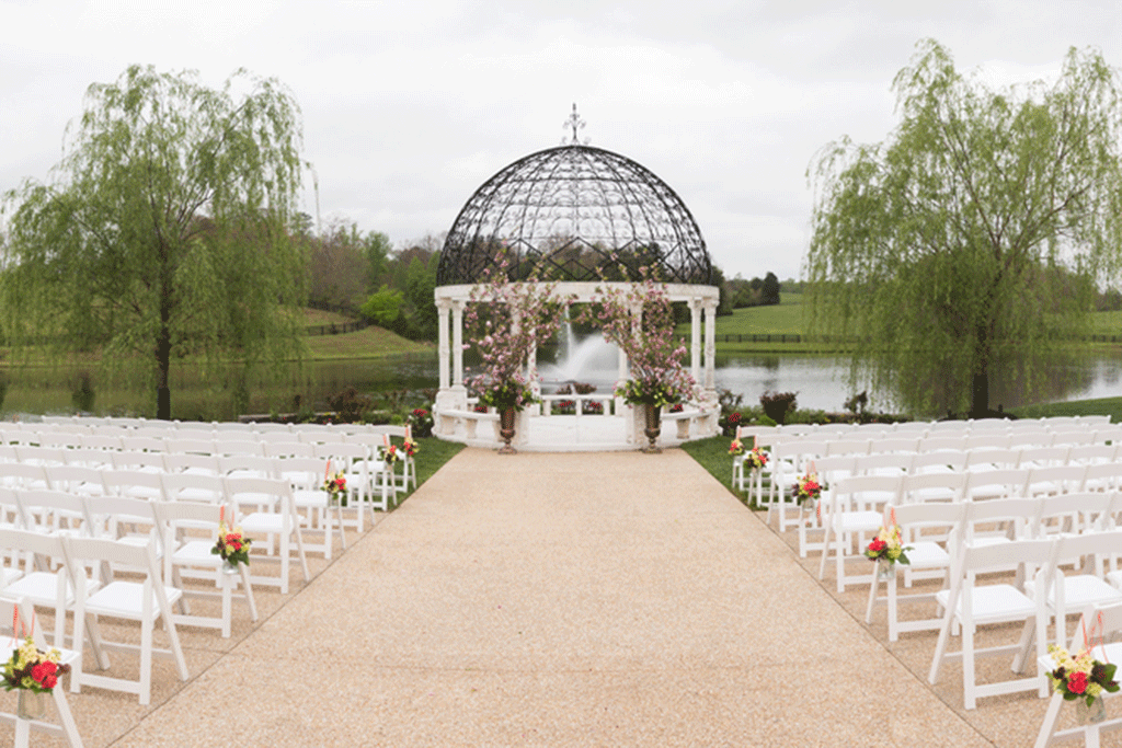 The Groom at This VA Wedding Had Bloomberg Create a Fake Policy Roundtable Event in Order to Propose