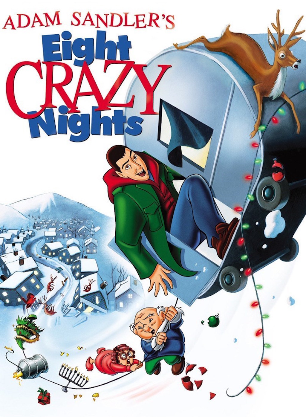 Eight Crazy Nights poster from Subscene. 