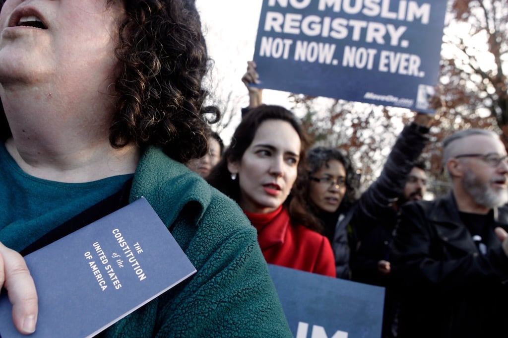 Protesters Ask Obama to End Program They Fear Could Lead to Muslim Registry