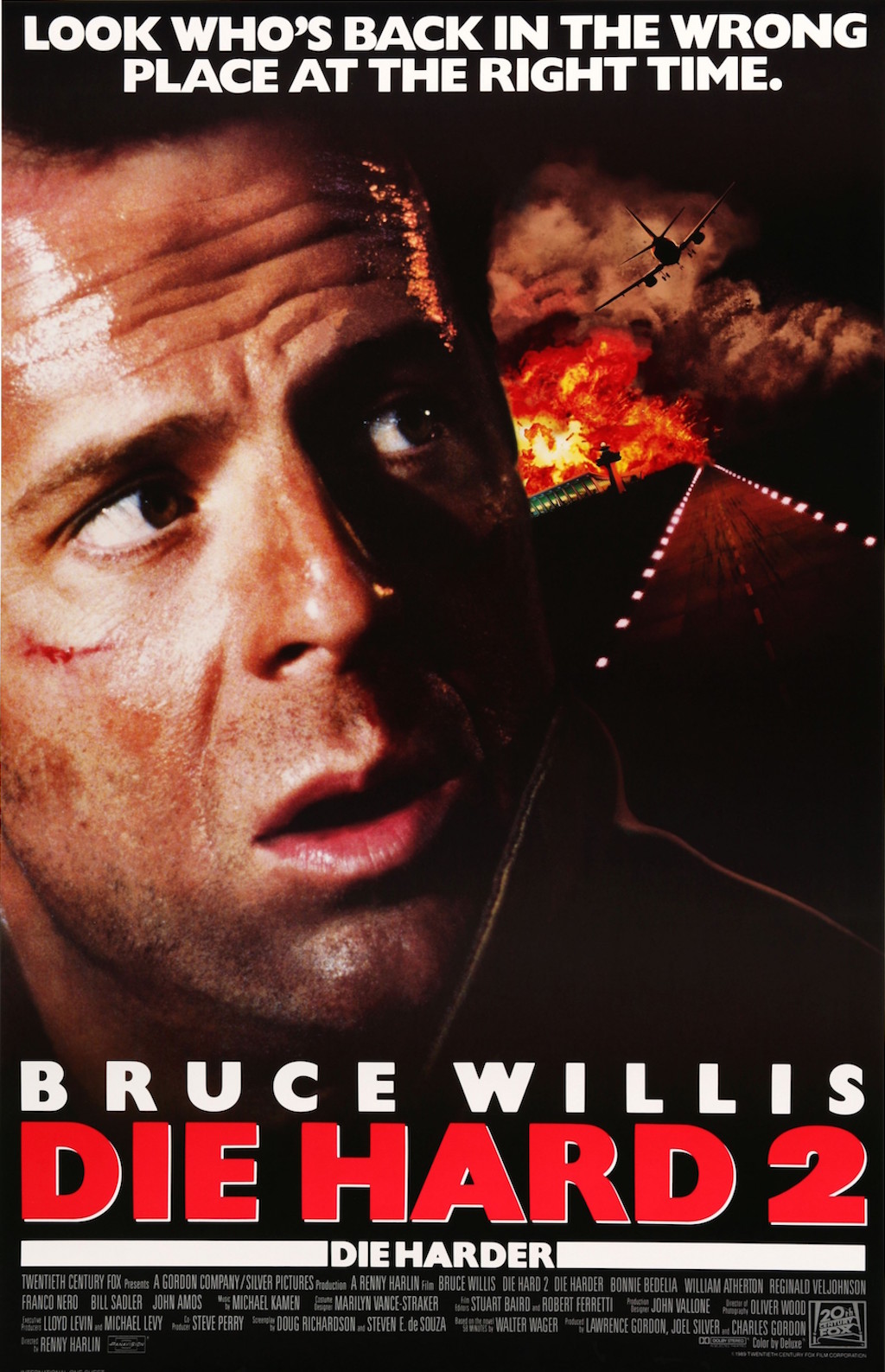 Die Hard 2: Die Harder - Washingtonian Die Hard 2: Die Harder poster, photo via IMP Awards.