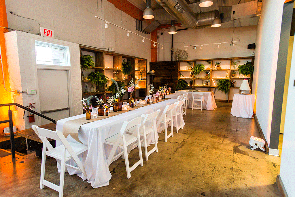 Proof That a Wedding at an Industrial Community Kitchen is a Totally Rad Idea