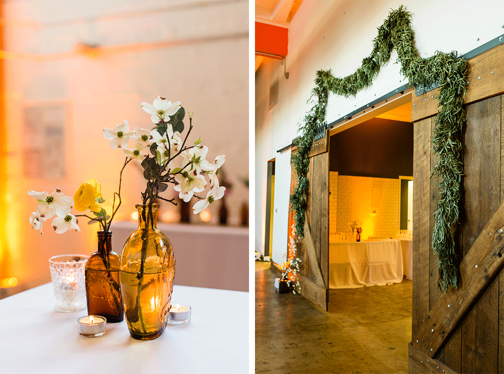 Proof That a Wedding at an Industrial Community Kitchen is a Totally Rad Idea